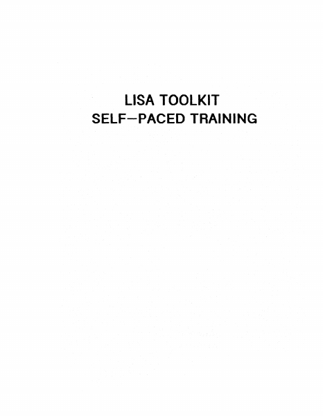 04 Lisa Toolkit Self Paced Training page 1