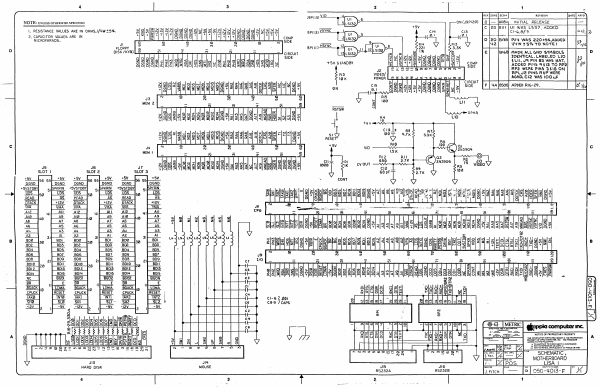 050 4013 F Lisa 1 Motherboard page 1