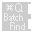 Eudora Batch Find icon