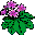 Violet Bouquet Kaleidoscope icon